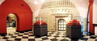 Room 9. Open brickwork of monastic bakery (17th – first half of 18th century)