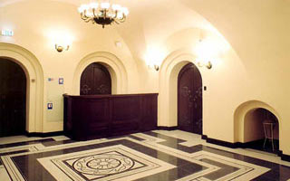 Reception hall